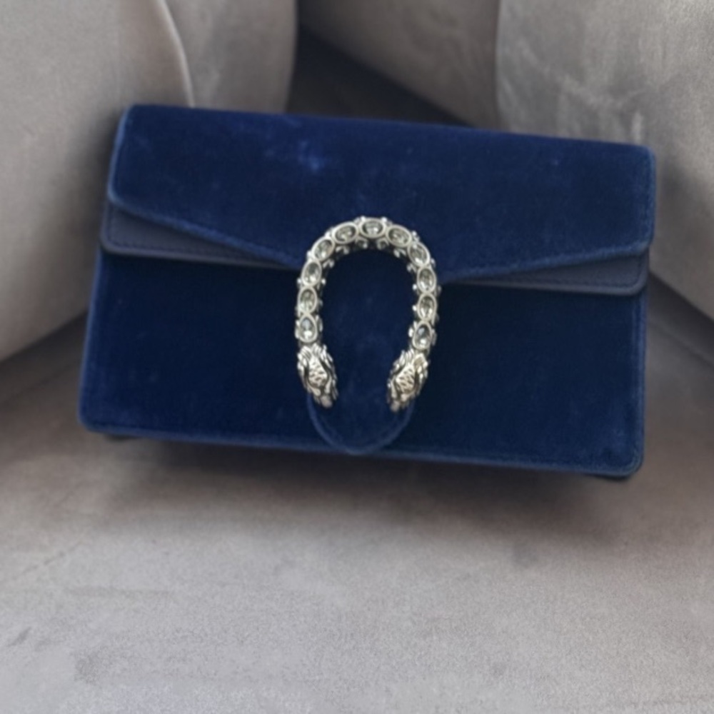 Gucci mini Dionysus Velvet Clutch - Picture 2 of 5